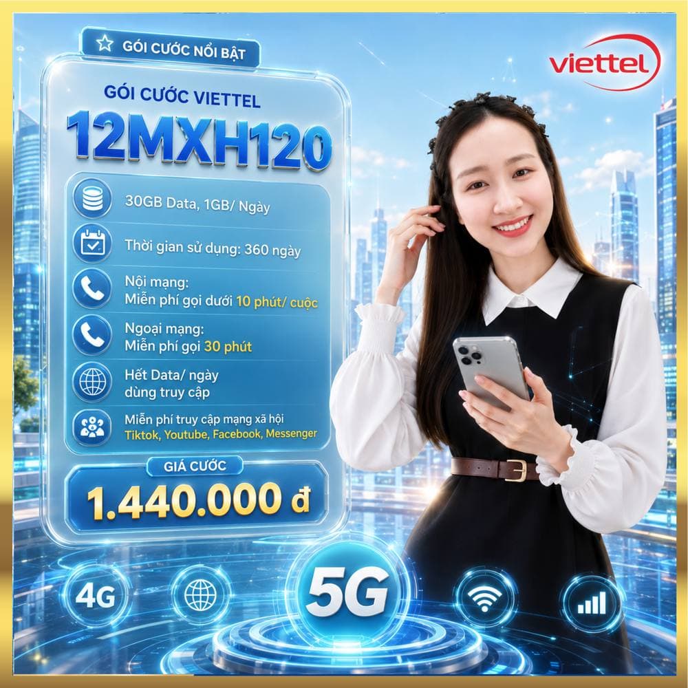 Ảnh minh họa gói 12MXH120