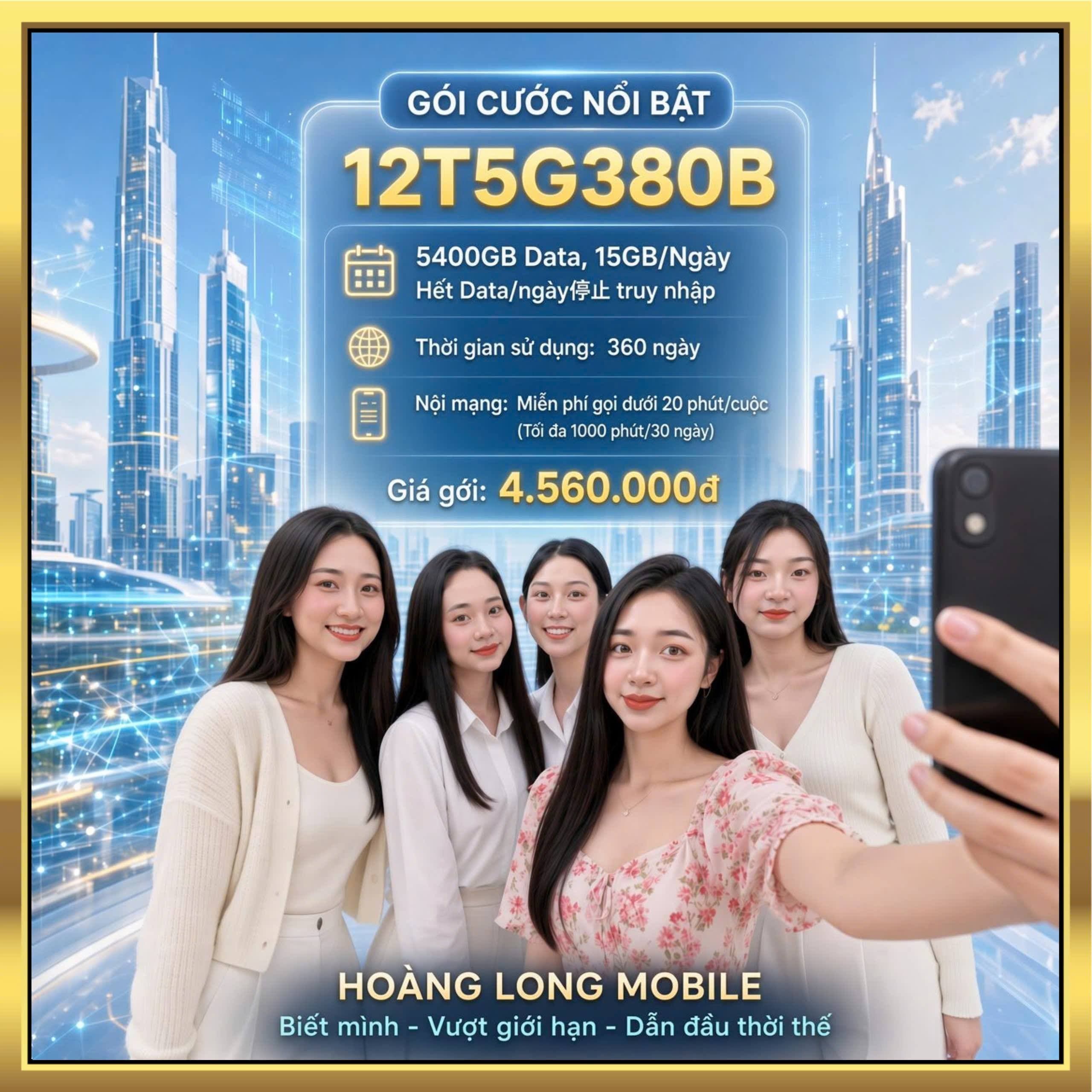 Ảnh minh họa gói 12T5G380B